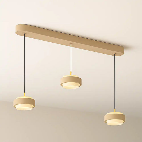 Freelight hanglamp Puleggia - 3 lichts - 90  x 150   cm - beige