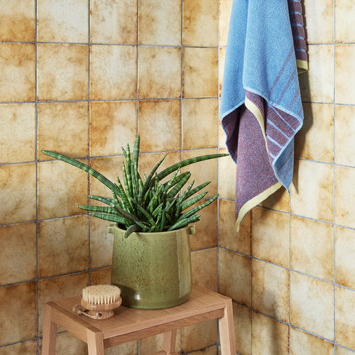 Hübsch handdoek Promenade - katoen - 70x140cm