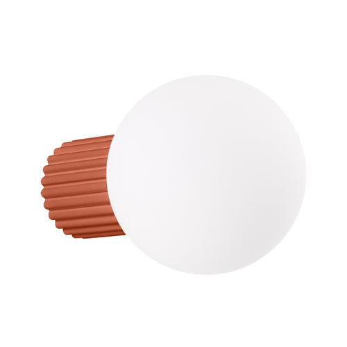 Sollux Lighting Wandlamp HALO rode okra IP44 - 12x17x12cm