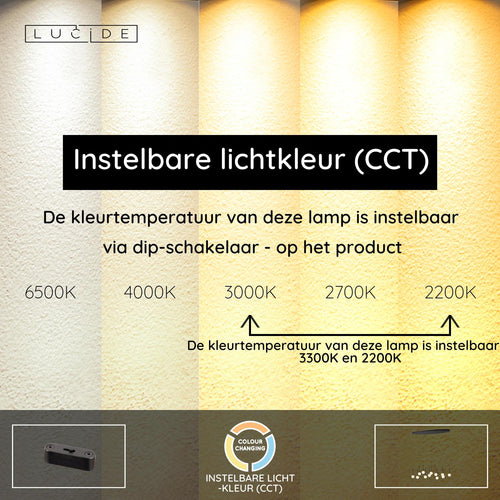 Lucide hanglamp CALINA - Geïntegreerde LED - Zwart - vtwonen shop