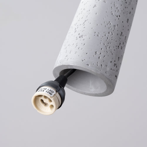 Sollux Lighting Hanglamp ELECTRA beton - 8x8x125cm