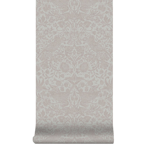 William Morris at Home Vliesbehang Strawberry Thief Fibrous - 10mx52cm