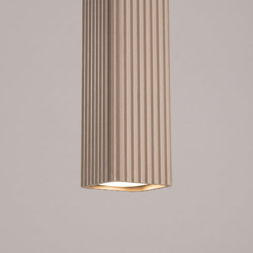 Sollux Lighting Hanglamp RAYO 1 taupe - 8x8x118cm