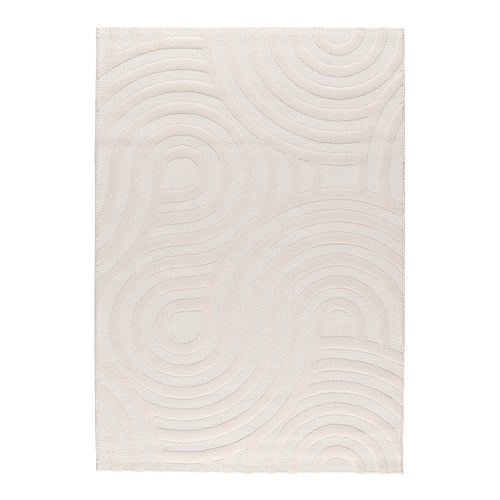 AFK Living vloerkleed Trianon - reliëfeffect - beige - 200 x 290 cm