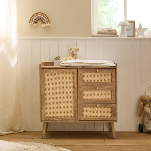 Calicosy - PALMO Ladekast 3 lades - Licht hout - 39x80x79,5 cm
