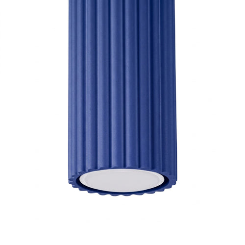 Sollux Lighting Plafondlamp KARBON 10 ultramarijn - 6,5x6,5x10cm