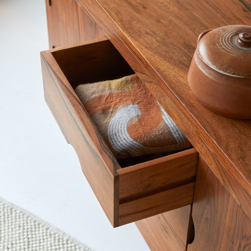 Tikamoon Massief acacia buffet 150 cm - Bruin