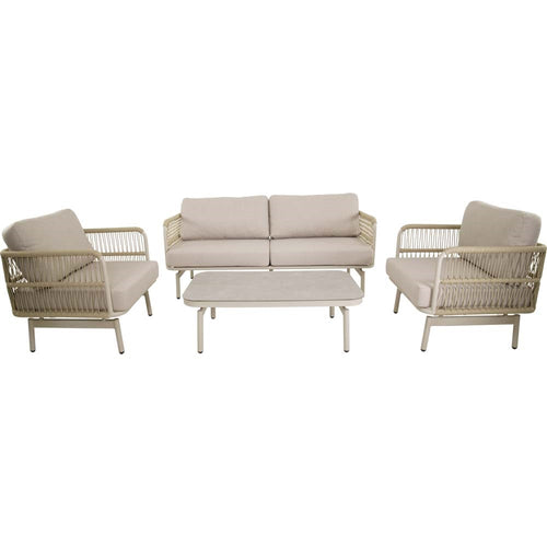 Lesli Living loungebank Akiro - beige - 179x75x66cm