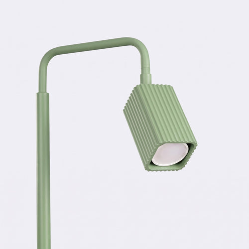 Sollux Lighting Vloerlamp RAYO 1 saliegroen - 30x30x160cm