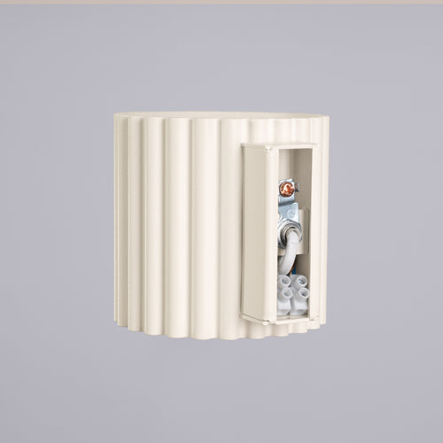 Sollux Lighting Wandlamp AURA beige G9 - 10x12x10cm