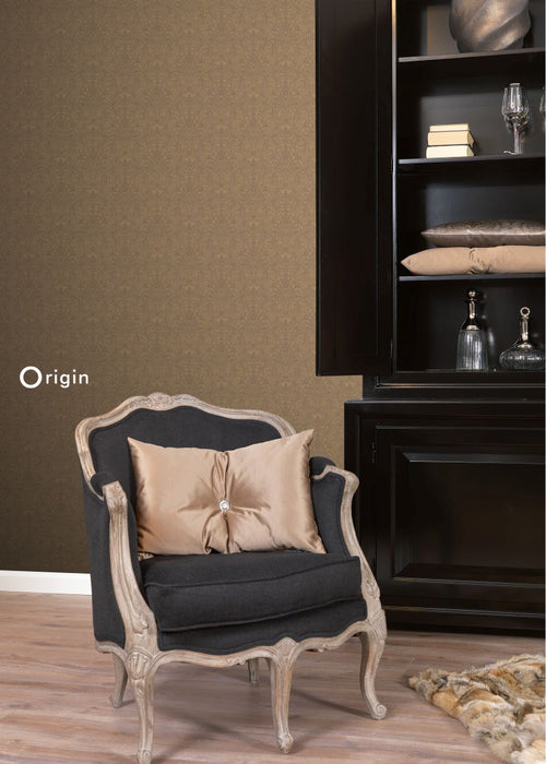 Origin Wallcoverings behang ornamenten glanzend brons - 53 cm x 10,05 m - 346533 - vtwonen shop