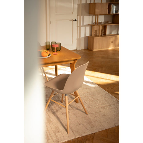 Zuiver Albert Kuip Eetkamerstoelen Taupe - Set van 2