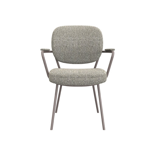 LABEL51 Eetkamerstoel Lausanne - Grijs/Brons - vtwonen shop