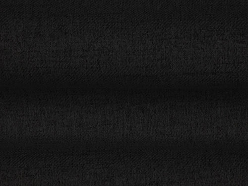 Cosmopolitan Design Panoramische hoekbank rechts Bali 7-zits, structurele stof, zwart - 256x327x75cm