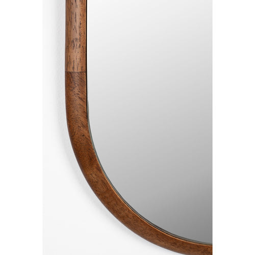 Housecraft Living Nyko Spiegel/ Wandspiegel Hout Bruin