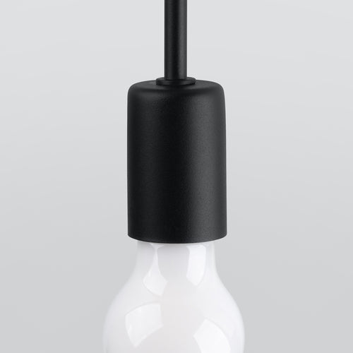Sollux Lighting Wandlamp LEVAR zwart - 23x8x19cm