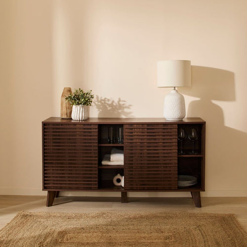 Calicosy - FRIBOURG Buffet - Donker hout - 140x39x75 cm