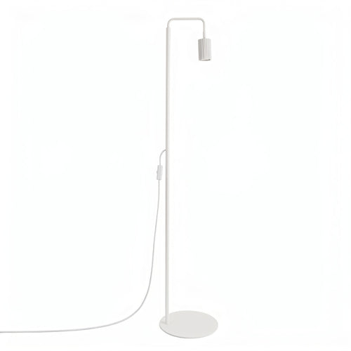 Sollux Lighting Vloerlamp KARBON 1 wit - 30x30x160cm