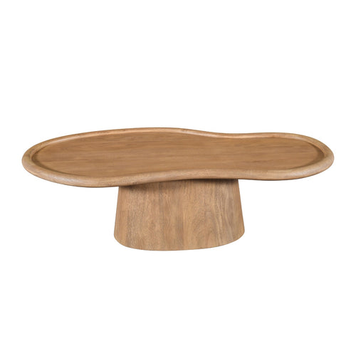 DÉJA Living Salontafel Estella - Organisch Naturel Mangohout - 130x60x39cm - vtwonen shop