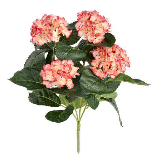 Maxifleur Hortensia kunstplant 40cm rose