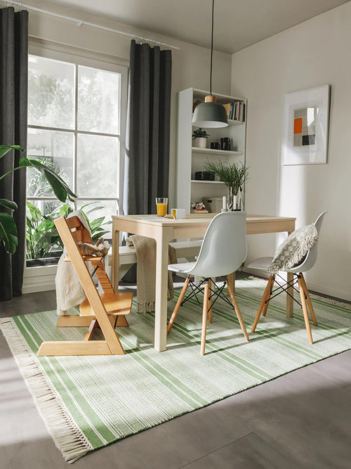 benuta binnen- en buitenkleed Siena - groen - 250x350 cm