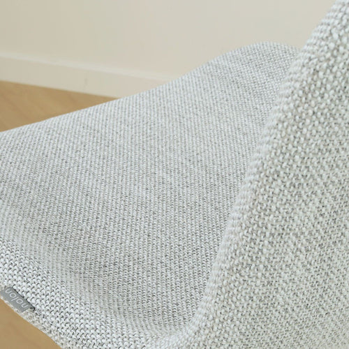 Nolon Nino-Fé barkruk grijs melange - zwart onderstel - 75 cm - vtwonen shop