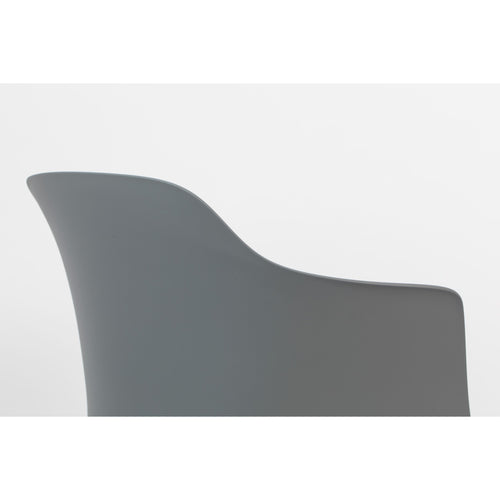 Housecraft Living Tango Eetkamerstoelen armleuning Grijs - Set van 2 - vtwonen shop