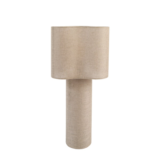 Light & Living tafellamp Brany - bruin - Ø25cm