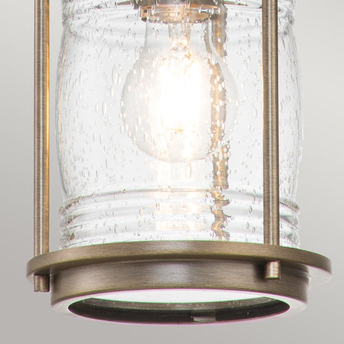 Elstead Kichler Ashland Hanglamp voor buiten, gebronsd brons, IP44