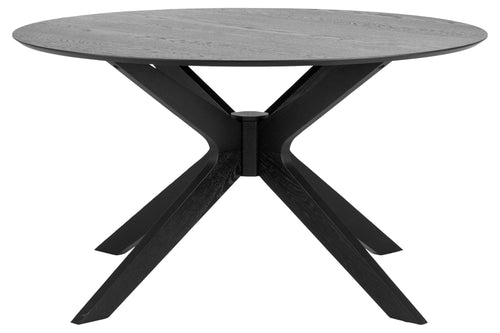 Rebellenclub Salontafel Glasgow - Ø80 cm - Zwart