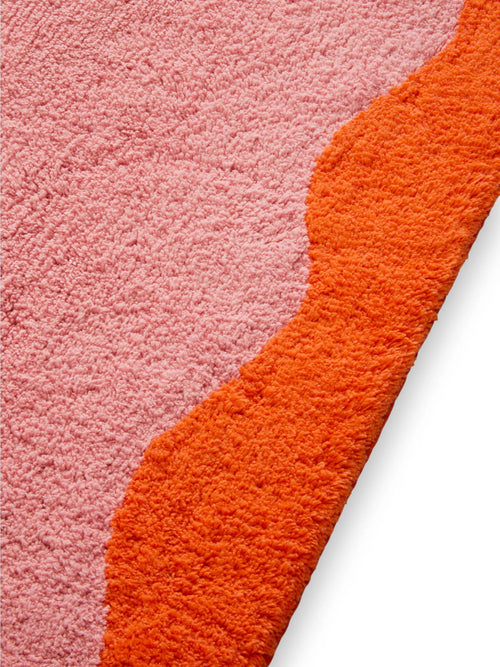 benuta badmat Cara - roze/oranje - 60x100 cm