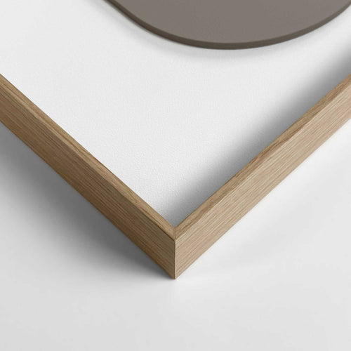 Reinders Sculpted Silence schilderij 3d art -  beige - woonkamer - 70x50cm