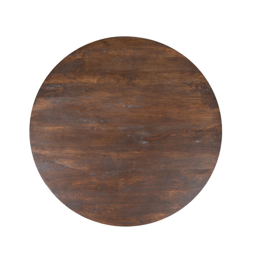 Starfurn Eettafel Lima - Rond Bruin Hout - 150x150x76cm