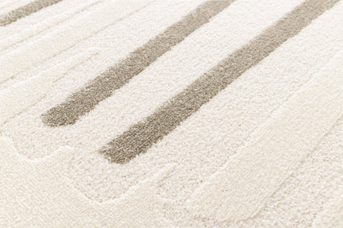 AFK Living vloerkleed Coachella - reliëfeffect - beige - 120 x 170 cm - vtwonen shop