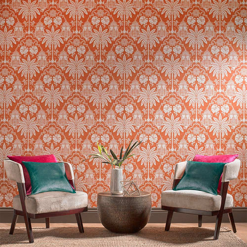 Graham & Brown Vliesbehang - Imperial Oranje