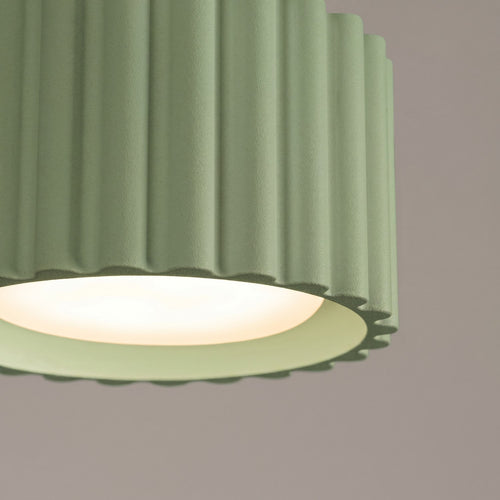 Sollux Lighting Plafondlamp AURA 1 salie Gx53 - 10x10x6cm