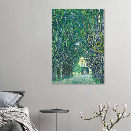 Artfulprints  Gustav Klimt - Avenue of Schloss Kammer Park   poster 50x70 cm - vtwonen shop