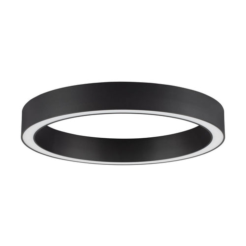 Nova Luce STING Geïntegreerde LED-plafondlamp, halfverzonken, zandkleurig zwart, Triac dimbaar, 40W, 2153lm, 3000K