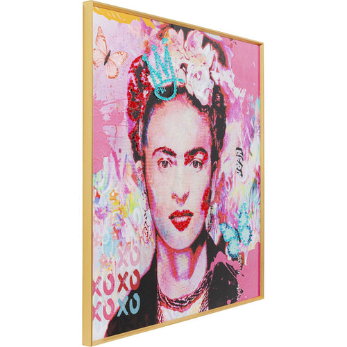 Kare Design Schilderij La Viva Mexico 100x100cm
