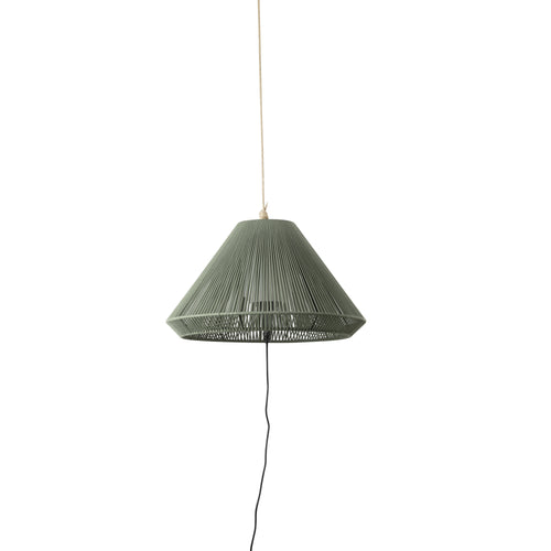 Faro Saigo C70 Portable Buitenplafondlamp grijs, groen 1x E27 IP44