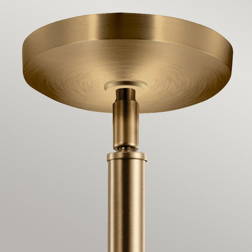 Elstead Kichler Aivian Koepel Hanglamp Plafondlamp Verweerd Messing