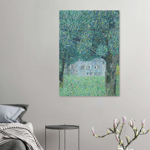 Artfulprints  Gustav Klimt - Farmhouse in upper Austria   poster 30x40 cm - vtwonen shop