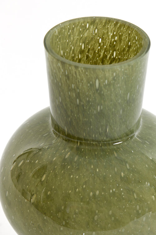 Light & Living vaas HALLEY - Ø18x28.5cm - groen - vtwonen shop