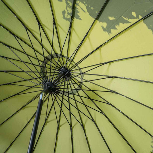 Manilla parasol - Ø250 cm - carbon black - olijf