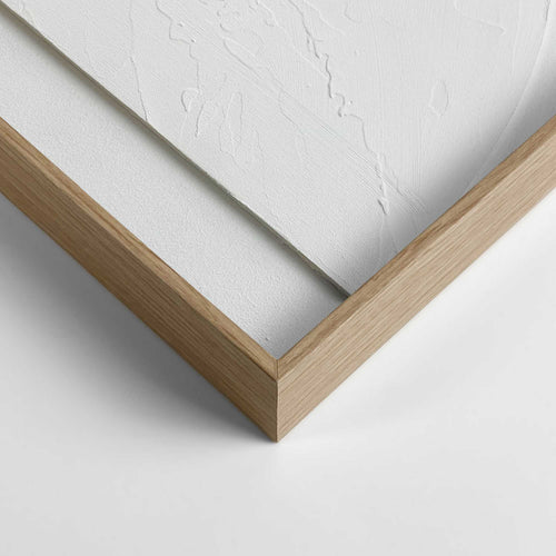 Reinders Mars White schilderij 3d art -  wit - woonkamer - 100x70cm