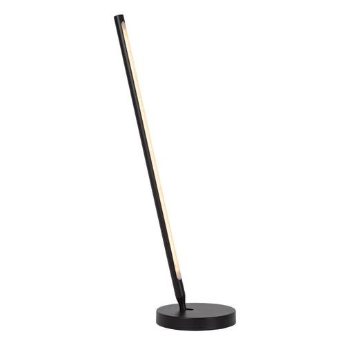 Lucide tafellamp FINAN - Geïntegreerde LED - Zwart - vtwonen shop