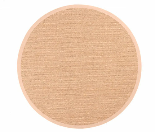 DÉJA Living Vloerkleed Honfleur Rond - Beige Sisal - Ø240cm