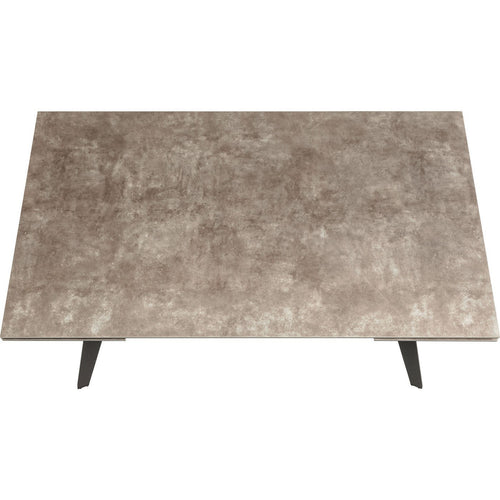 Kare Design Uitschuifbare eettafel Amsterdam Dark 160(40+40)x90cm - vtwonen shop