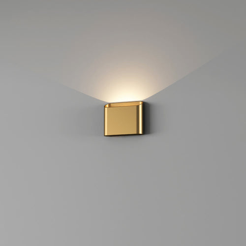Artdelight Wandlamp Diaz 1L - Warm Goud