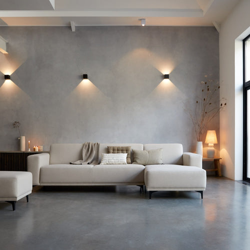 Tikamoon Hoekbank rechts in ecru stof 300 x 150 cm - Beige - vtwonen shop